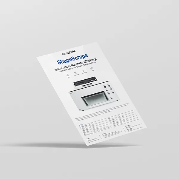 ShapeScrape ürün kılavuzu