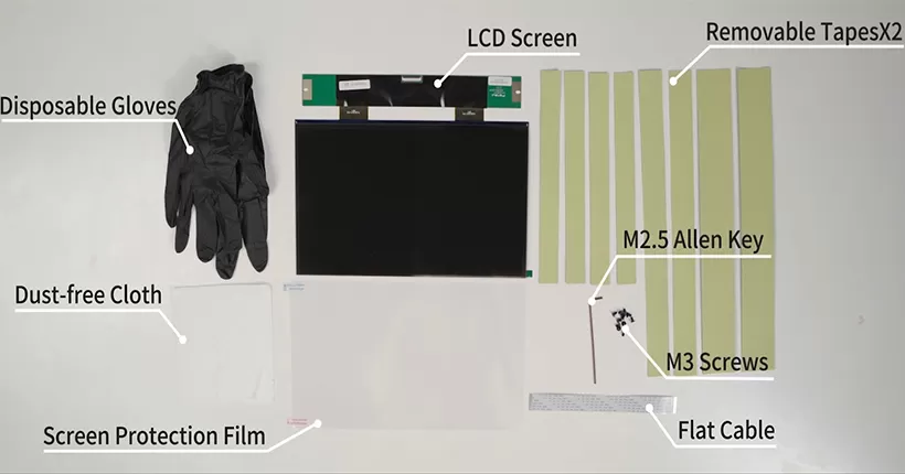 Bir süre kullanımdan sonra Edge E2 3D yazıcının LCD ekranı nasıl değiştirilir?