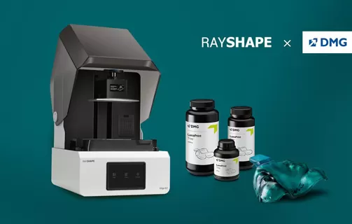 Gelişmiş diş 3D baskı için RAYSHAPE ve DMG Validate reçine uyumluluğu