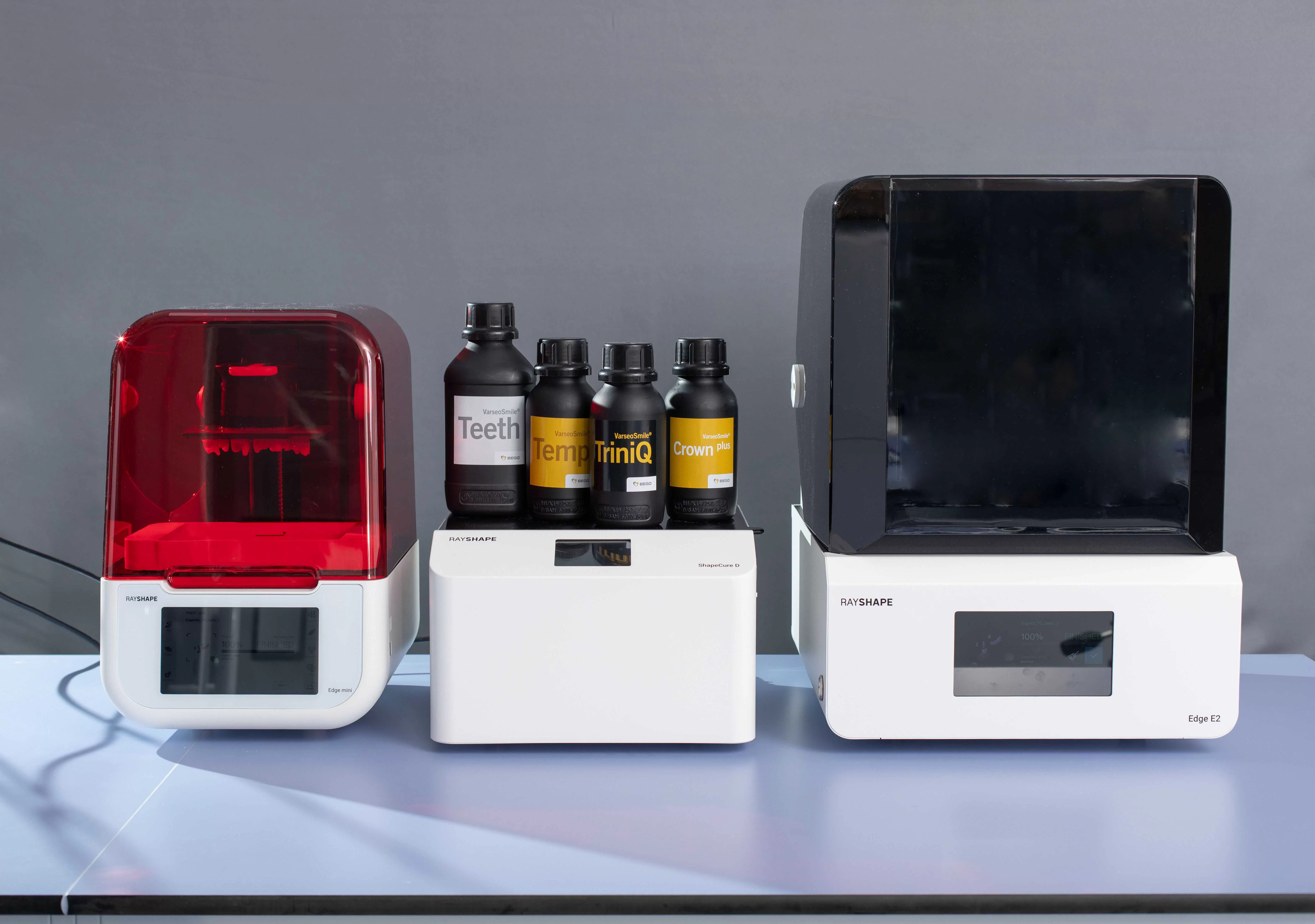 rayshape announces full material compatibility between 3d printers and bego