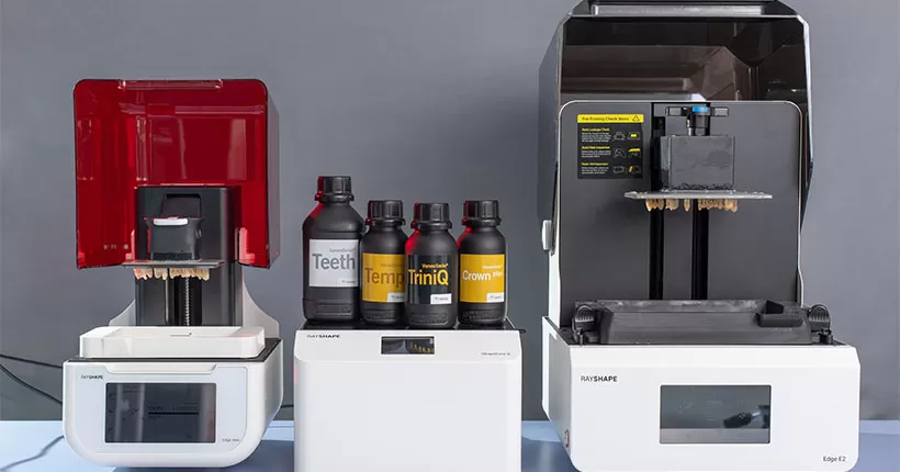 RAYSHAPE, Edge mini & Edge E2 3D yazıcılar ve BEGO VarseoSmile serisi arasında tam malzeme uyumluluğunu açıkladı