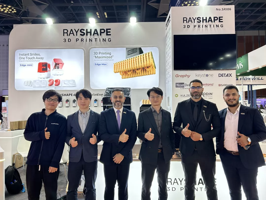 RAYSHAPE Stuns at Dubai International Dental Exhibition